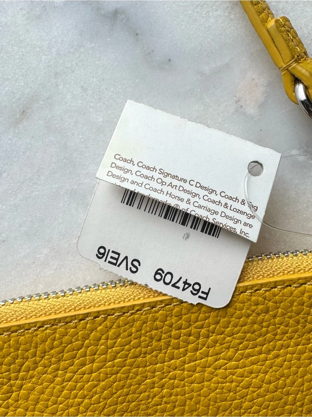 Coach new tags